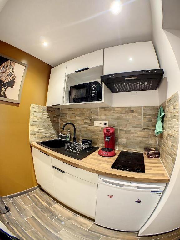 Studio Hyper Centre Safari Tout Equipe Wifi Netflix 2Pers Амиен Екстериор снимка